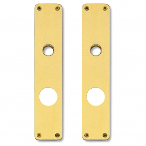 Lngskylt mssing, Classic Line, H-form, RUKO 250 ls - cc69mm