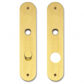 Lngskylt med cylindervred - RANDI - Mssing, Runt cylinderhl - Classic Line - RUKO 250 ls - cc69mm