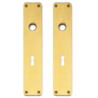 Lngskyltar mssing - Nyckelhl cc72 mm- RANDI Classic Line - Modell p3310.94