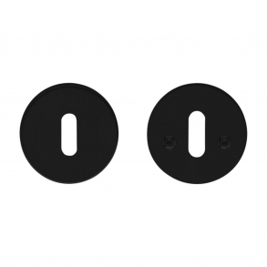 Schlsselrosette - PVD schwarz - 110024M - 50x2mm - cc27mm