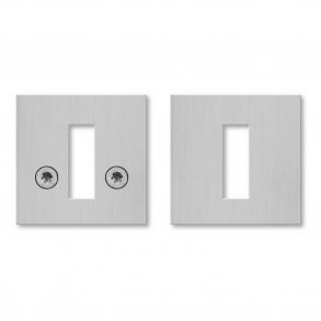 RANDI escutcheon SQUARE - Stainless steel - Friis & Moltke