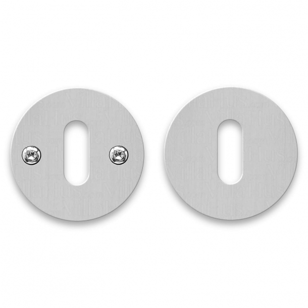 RANDI Escutcheon - Stainless steel - cc38mm - Visible screws on one side