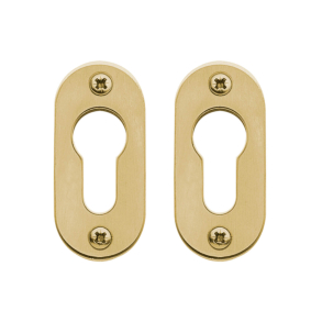 Randi Europrofile escutcheon - Brass - Model P1190