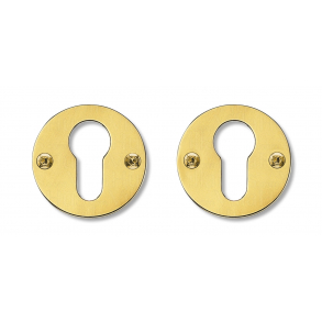 Cylinder rosette - Euro profile, brass, randi - model p3155.92.E