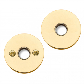 Rosette fr drrhandtag - Mssing - RANDI - cc30mm - 16mm