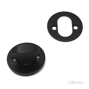 Randi vridergreb med Cylinderring - PVD Sort - CC 30 mm