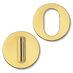 Cylindervred och Cylinderring - Mssing - Snap-on-Cover - Randi - Model P1140 - cc30mm