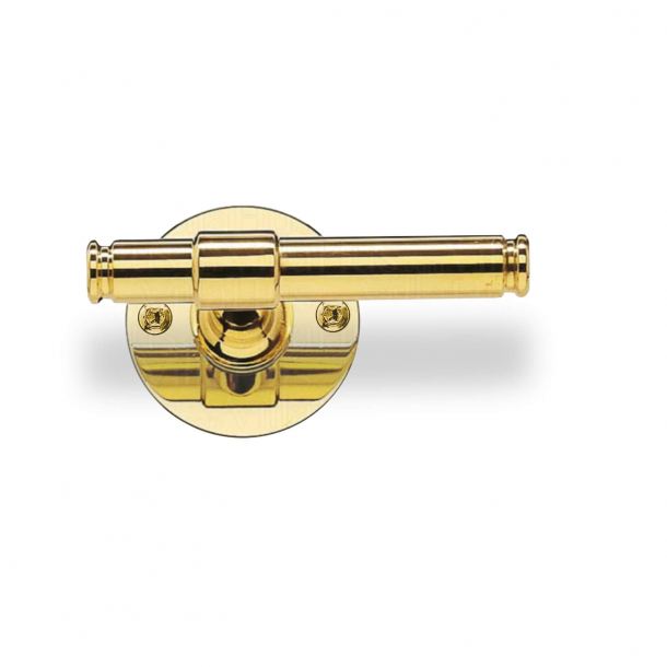 Door handle  - Brass - Classic Line - Model p301296 - Wood screws
