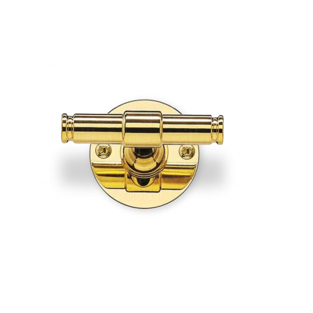 Door handle - Brass - Classic Line - Model p301396 - Wood screws