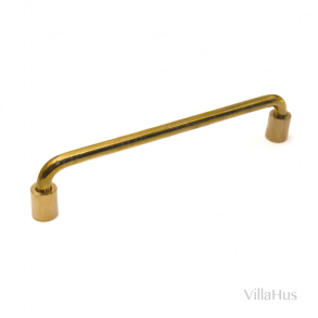 Cabinet handle - Unlacquered polished brass - Model 8050 - 174 mm