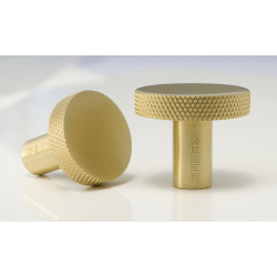 Furniture Handle - Brushed Brass -  Paragon - 24mm x 25mm