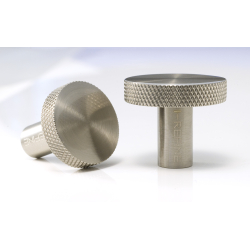 Cabinet knob - Brushed steel - Paragon - 28mm x 25mm