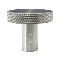 Cabinet knob - Brushed steel - Paragon - 28mm x 25mm