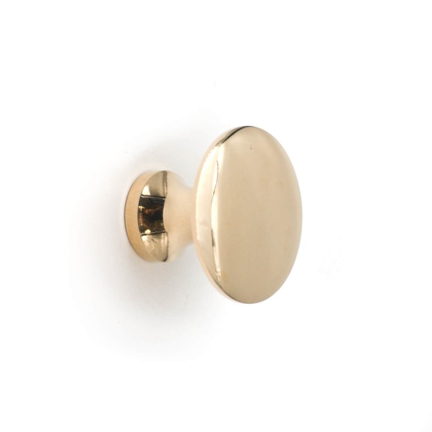 Cabinet knob - Polished brass - Model 2427