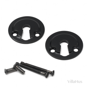 nyckelskylt 1771A - Nya drrar - Svart lack