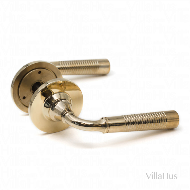 Samuel Heath door handle - Unlacquered brass - Model P6057