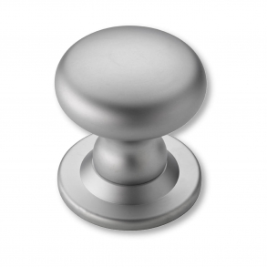 Centre Door Knobs - Satin Chrome - 88 mm (P2132-A)