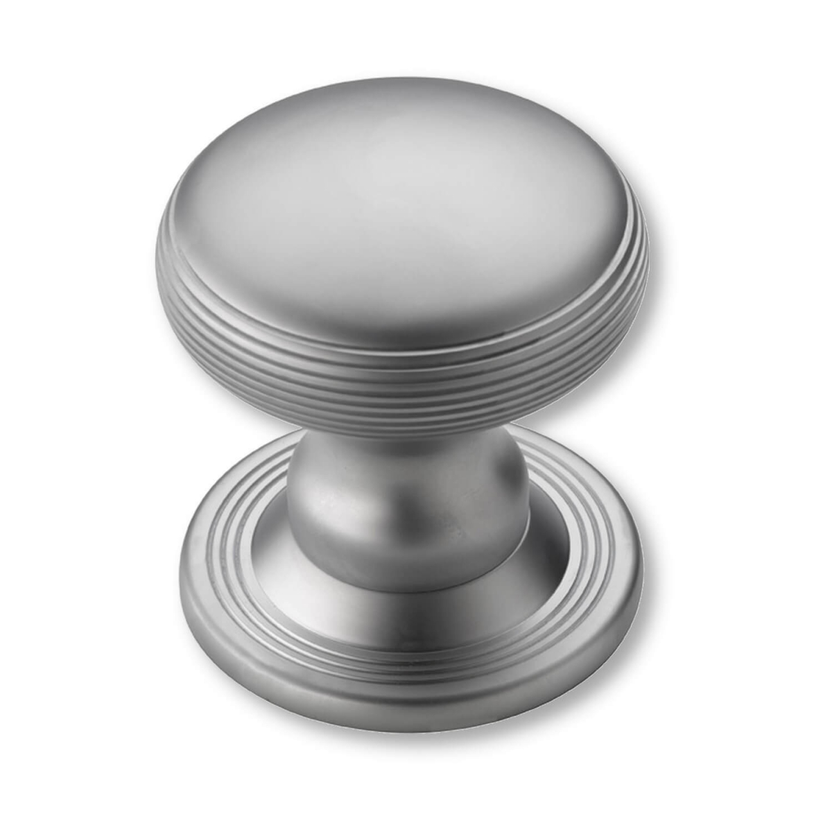 Centre Door Knobs - Satin Chrome - 88 mm (P2134-A) - Centre Door Knobs ...