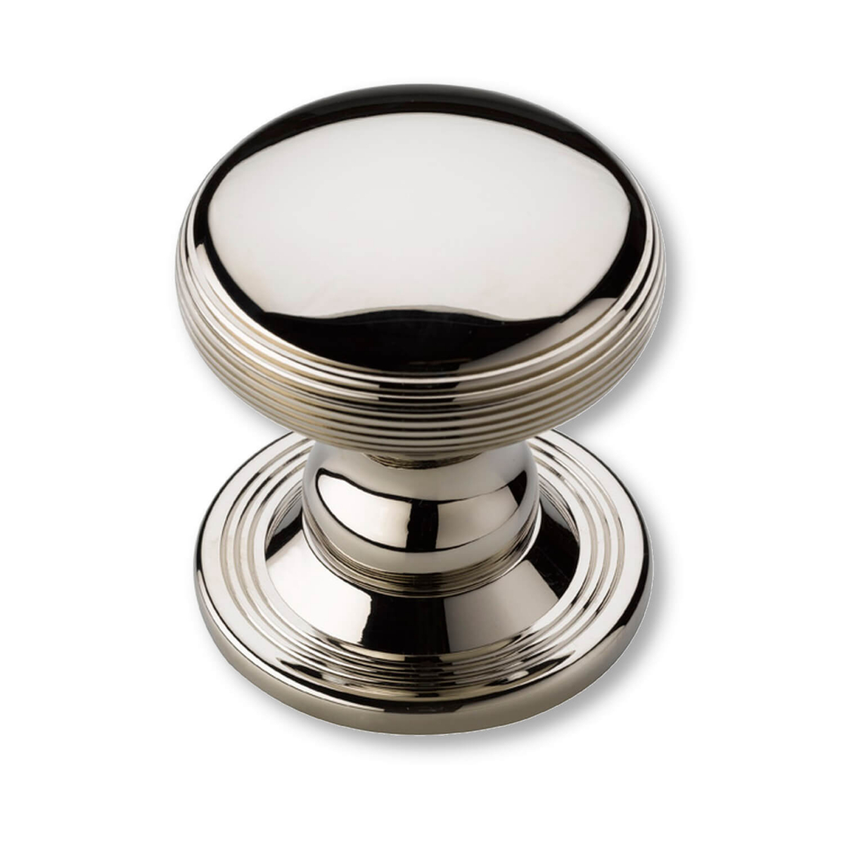 Centre Door Knobs - Polished Nickel - 88 Mm (p2134-a) - Centre Door 