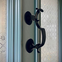 Doctor door hammer - Matte black - P7009