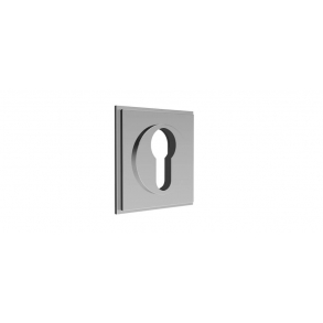 Euro square escutcheon - Chrome 55x55 mm (P8028)