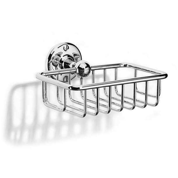 Soap basket - Chrome - Wall mounted - Style CURZON