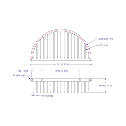 Soap dish - Chrome - Wall mounted - Style LANDMARK PURE - Model N154-XL