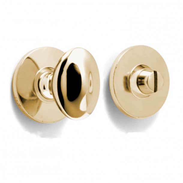 Privacy lock - Profile - Brass - Thumb Turn and Coin Release - Model p8174