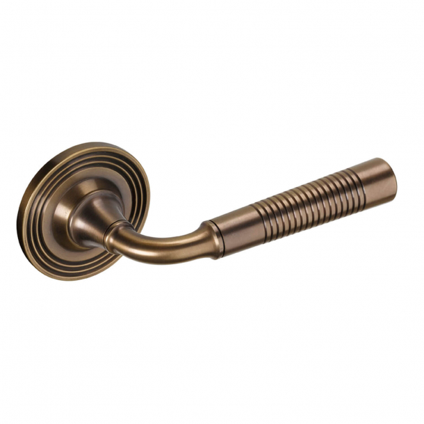 Door handle interior - Antique Brass 111 mm (P6057)