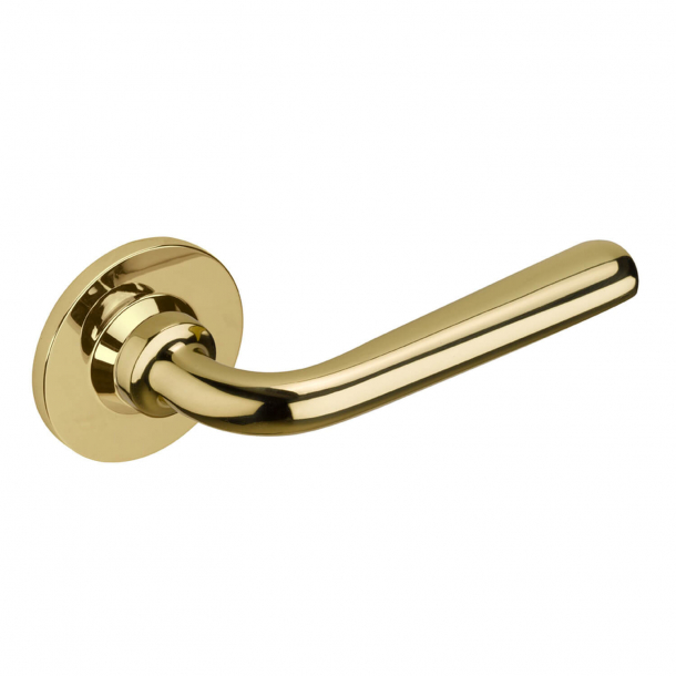 Door handle interior - Brass 113 mm (P6052)