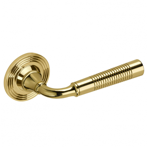Door handle interior - Brass 111 mm (P6057)