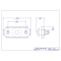 Bell push - Chrome - T7601