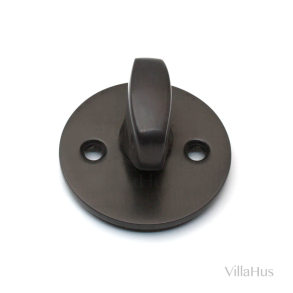 Vridergreb - Plan m/M5-skrue - Bruneret messing - cc30 mm