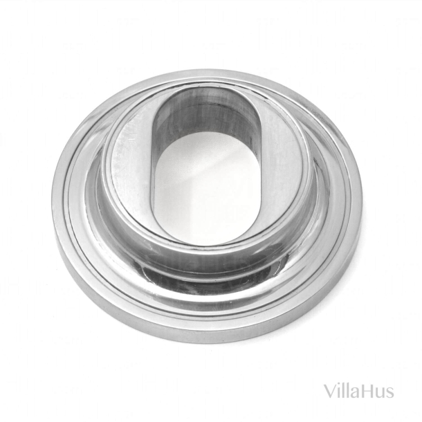 Cylinderring - Polerad krom - ASSA - Dolda skruvar - 11 mm