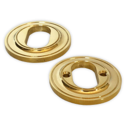 D�rrhandtag - Utomhus - M�ssing - Dubbelcylinderring - Modell WEINGARDEN 127