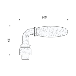Trgriff - Innenbereich - BAVIER - Messing - SJ.08-051