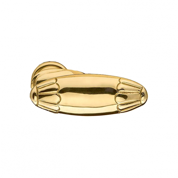 Door handle (set) - Brass - BYRON