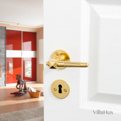 Klamka do drzwi - Mosi&#261;dz - EMPIRE UFFICI - SJ.08-027Q-04