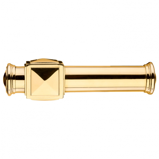Door handle (set) - Brass - ULLMAN 123 mm