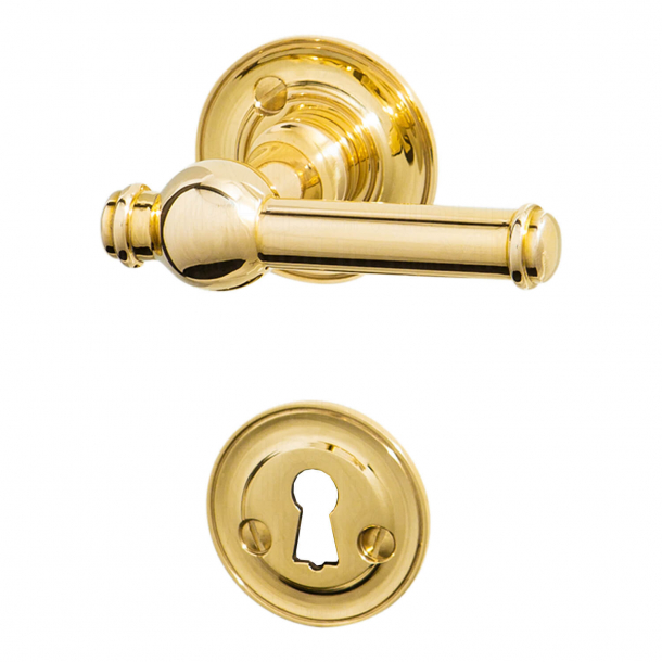 Drrhandtag - Inomhus - Mssing - Rosette / nyckelskylt - CREUTZ 94 mm