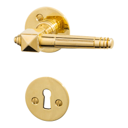 Klamka do drzwi - Mosi&#261;dz - EMPIRE UFFICI - SJ.08-027Q-04