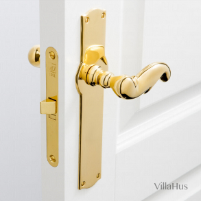 Drgreb - Indendrs - Bredt langskilt - Messing - Weingarden 97 mm