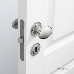 Klamka - wn&#281;trze - niklowane - klasyczna rozeta - model BLENHEIM 3