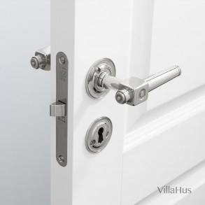 Door handle interior - Theatre handle - Nickel - Bolt and sleeve