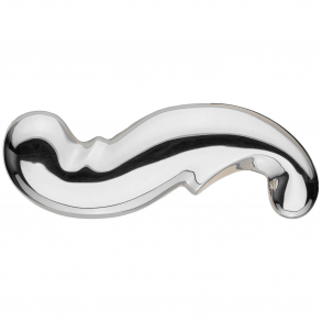 Door handle (set) - Polished chrome - WEINGARDEN 127 mm