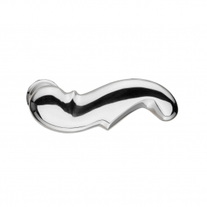 Door handle (set) - Nickel - WEINGARDEN 84 mm