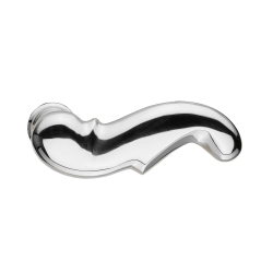 Door handle (set) - Nickel - WEINGARDEN 97 mm