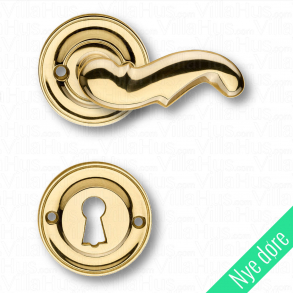 Drgreb Indendrs - Roset/Ngleskilt - Messing - Weingarden 84 mm - NYE DRE