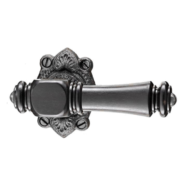 Wooden Door handle - Interior - Black wood/Cast iron - Empire - Se-Jensen &amp; Co.