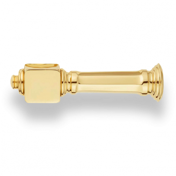 Outdoor door handle set - Brass - Model NEUMAN 135 mm